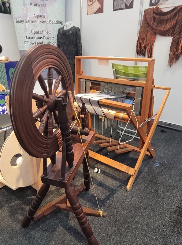 Looms belonging to The Guild of Irish Weavers, Spinners and Dyers