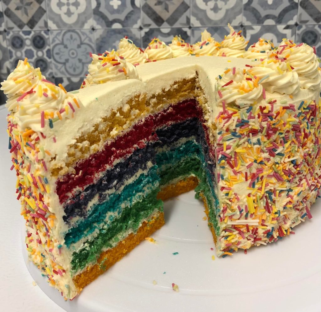 Humble Pie, Clonakilty - Rainbow Cake