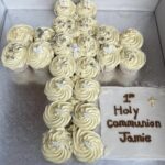 Sharon’s View – Holy Communion Cupcake Cake