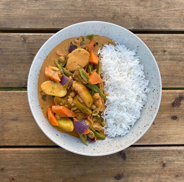 The Dock Wall - Thai Red Chicken Curry