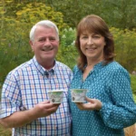 Irish Yogurts Clonakilty Nominated for Great Taste Golden Fork Award - Two people with award wining half fat Crème Fraîce