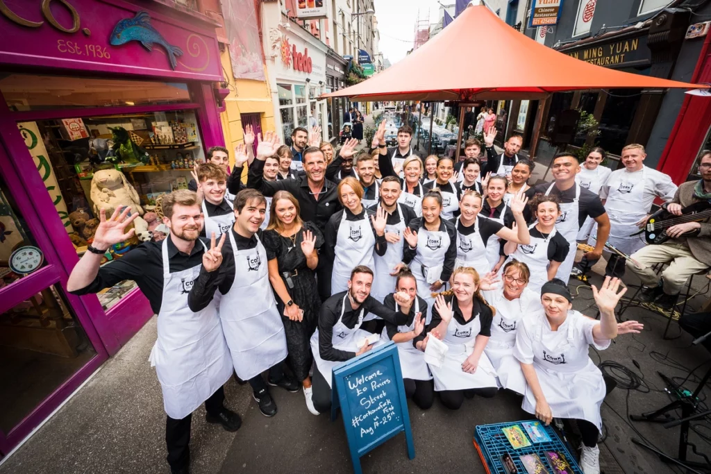 A flavour of Princess Street 2022 - The team that make it all happen - cork on a fork festival
